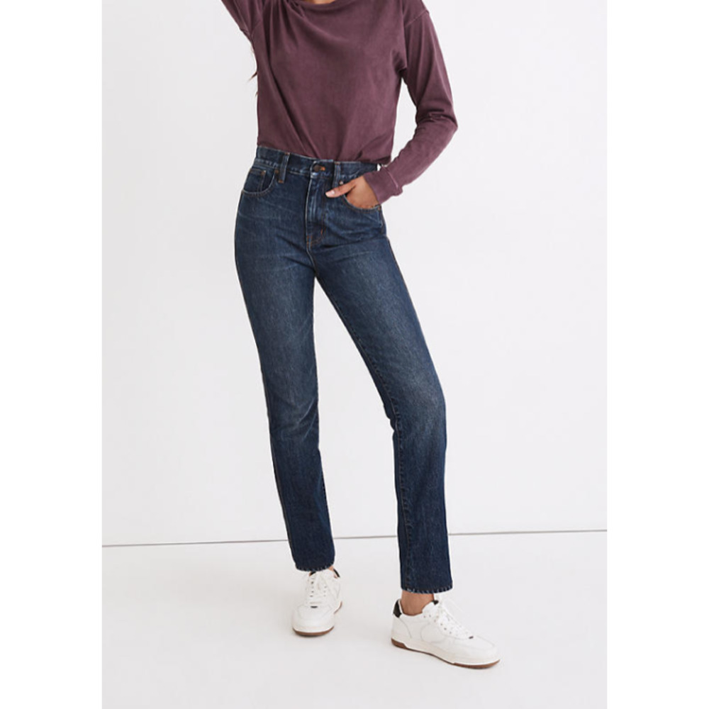 Madewell NWT Perfect Vintage Full Length Jean in Diversey Wash 27 Petite